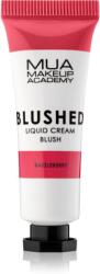 MUA Makeup Academy Blushed Liquid Blusher folyékony arcpirosító árnyalat Razzleberry 10 ml