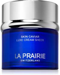 La Prairie Skin Caviar Luxe Cream Sheer luxus feszesítő krém tápláló hatással 100 ml
