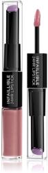 L'Oréal Infallible 24H hosszan tartó rúzs és ajakfény 2 az 1-ben árnyalat 213 Toujours Teaberry 5, 7 g