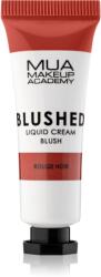 MUA Makeup Academy Blushed Liquid Blusher folyékony arcpirosító árnyalat Rouge Noir 10 ml