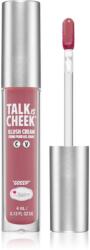 theBalm Talk is Cheek krémes arcpirosító árnyalat Gossip 4 ml