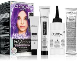 L'Oréal Préférence Meta Vivids féltartós hajfesték árnyalat 9.120 Meta Lilac