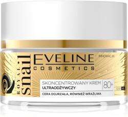 Eveline Cosmetics Royal Snail intenzíven tápláló krém a mély ráncokra 80+ 50 ml