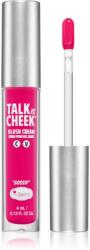 theBalm Talk is Cheek krémes arcpirosító árnyalat Babble 4 ml