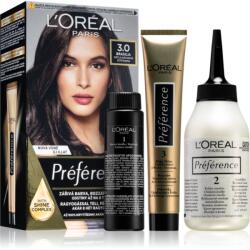 L'Oréal Préférence hajfesték árnyalat 3.0 Dark Brown