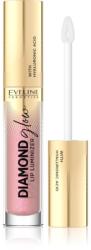Eveline Cosmetics Diamond Glow csillogó ajakfény hialuronsavval árnyalat 08 Honey Glam 4, 5 ml
