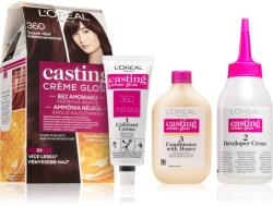 L'Oréal Casting Creme Gloss fokozatosan kimosható helyszínező krém árnyalat 360 Black Cherry