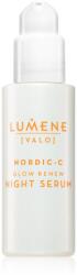 Lumene Nordic-C [VALO] Glow Renew éjszakai szérum az élénk és kisimított arcbőrért 30 ml