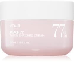 Anua Peach 77% Niacin Enriched Cream megújító hidratáló krém 50 ml