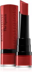 Bourjois Rouge Velvet The Lipstick mattító rúzs árnyalat 11 Berry Formidable 2, 4 g