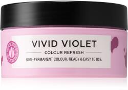 Maria Nila Colour Refresh Vivid Violet gyengéd tápláló maszk tartós színes pigmentekkel 4 - 10 alkalommal mosásálló 0.22 100 ml