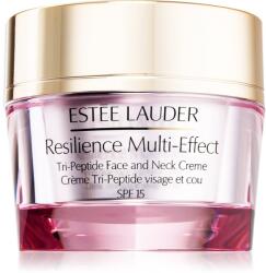 Estée Lauder Resilience Multi-Effect Tri-Peptide Face and Neck Creme SPF 15 intenzíven tápláló krém normál és kombinált bőrre SPF 15 50 ml