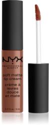 NYX Cosmetics Soft Matte Lip Cream matt folyékony állagú ajakrúzs árnyalat 60 Leon 8 ml