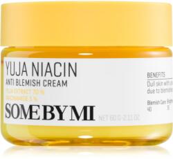Some By Mi Yuja Niacin Anti Blemish Cream hidratáló és élénkítő arckrém a hiperpigmentációs bőrre 60 g