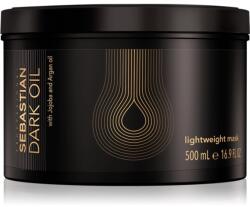 Sebastian Professional Dark Oil tápláló maszk a fénylő és selymes hajért 500 ml