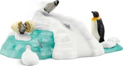 Schleich Distracție în familie cu pinguini (OLP102642661) Figurina