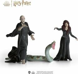 Schleich Lord Voldemort, Nagini și Bellatrix Lestrange (OLP102642684) Figurina