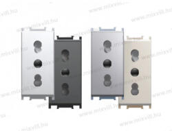 TEM olasz dugalj fehér P17/1 16A 250V~ 1M PW VM30PW(17689)