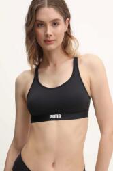 PUMA sutien sport culoarea negru, neted, 938315 PPYH-BID1SG_99X (938315)