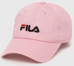 Fila șapcă de baseball din bumbac culoarea roz, cu imprimeu PPYH-CAD032_30X (FCU0070.D)