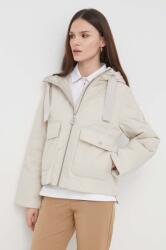 Barbour geaca femei, culoarea bej, de tranzitie PPYH-KUD0DH_01X