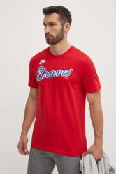 Nike tricou din bumbac Atlanta Braves PPYH-TSM2AB_33X (N199.62Q.ATB.0B5)