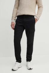 Michael Kors pantaloni barbati, culoarea negru, drept PPYH-SPM0FR_99X