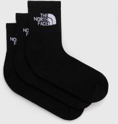 The North Face sosete 3-pack barbati, culoarea negru, NF0A882GJK31 PPYH-LGM044_99X