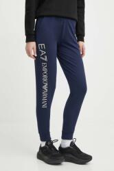 EA7 Emporio Armani pantaloni de trening culoarea albastru marin, cu imprimeu PPYH-SPD19B_59X (8NTP85.TJTXZ.0555)