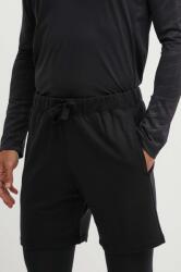 Icebreaker pantaloni scurti sport Merino Blend Shifter II barbati, culoarea negru, IB0A56WI0011 PPYH-SZM0N1_99X (IB0A56WI0011)