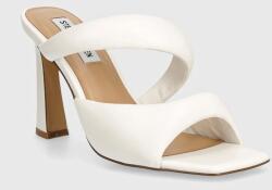 Steve Madden papuci Kloss femei, culoarea alb, cu toc drept, SM11002969 PPYH-KLD12M_00X