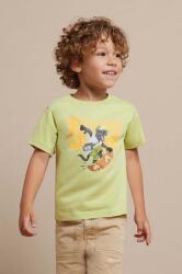 MAYORAL tricou de bumbac pentru copii culoarea verde, cu imprimeu PPYH-TSB0FC_70X