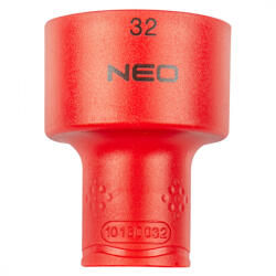 NEO TOOLS Dugókulcs 6-lapú 1/2" 32mm 1000v, szigetelt (01-195) - olaj