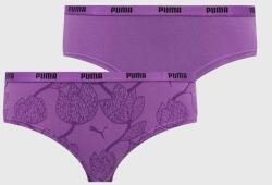 PUMA chiloti 2-pack culoarea violet, 938311 PPYH-BID1SD_45X