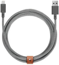 Native Union BELT-L-ZEB-3-NP USB/Lightning 3m zebra (BELT-L-ZEB-3-NP)