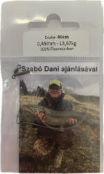 Szabó Dani Dani Fluorocarbon Előke Csuka 0, 45mm 13, 670kg 40cm (TB-SZD-4)