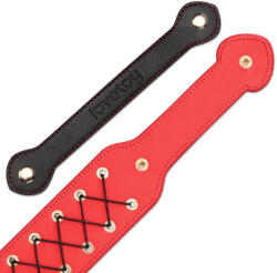  Műbőr paskoló állítható pánttal és keresztmintás felülettel 15'' rebellion reign rope paddle