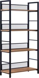 TEMPO KONDELA Raft, negru/stejar, KELER TIP 1 Raft