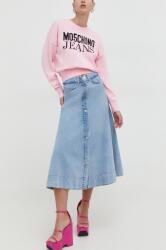 Moschino Jeans farmer szoknya midi, harang alakú - kék 32