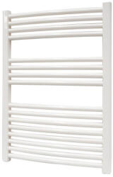HeizTech Íves fehér acél fürdőszobai törölközőszárító radiátor 60 x 80 cm, 444 W (11020168)