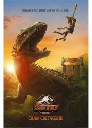 NNM плакат jurassic world -camp cretaceous - teaser - pp34920