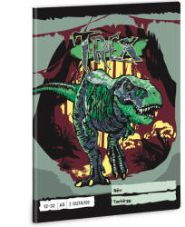 Ars Una Ars Una: T-Rex dinoszauruszos 3. osztályos vonalas füzet A/5 (53603463) - jatekshop