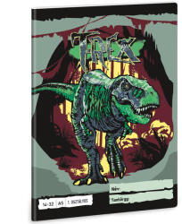 Ars Una Ars Una: T-Rex dinoszauruszos 1. osztályos vonalas füzet A/5 (53583468) - jatekshop