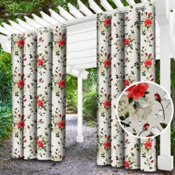 Mondo Italia Kerti függöny a gyűrűk a teraszon MIGD294