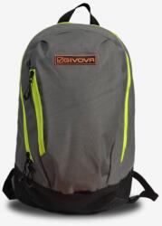Givova ZAINO POCKET hátizsák sötétszürke-fluo sárga Univerzálna