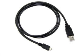 C-TECH MICRO USB KÁBEL 2m FEKETE (CB-USB2M-20B)