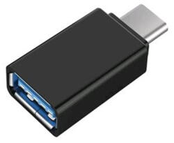 C-TECH Usb 3.2 (anya) - Usb-c (apa) átalakító Adapter Fekete (cb-ad-usb3-cm-af)