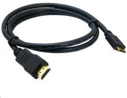 C-TECH HDMI-HDMI KÁBEL 1.4 ARANYOZOTT 0, 5m (CB-HDMI4-05)