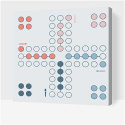  Festés számok szerint - Ki nevet a végén Méret: 50x50cm, Keretezés: Kartonlemezen