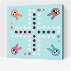  Festés számok szerint - Ki nevet a végén gyerekeknek Méret: 50x50cm, Keretezés: Kartonlemezen